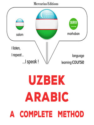 cover image of O'zbekcha--arabcha